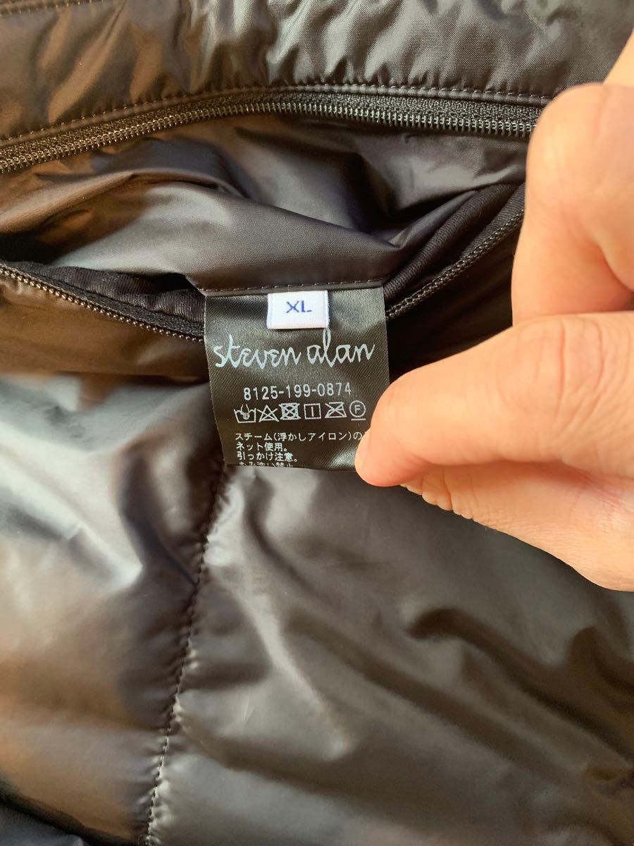 Steven Alanパーテックス オーバル スタンドカラー ブルゾン Steven Alanパーテックス オーバル スタンドカラー ブルゾン