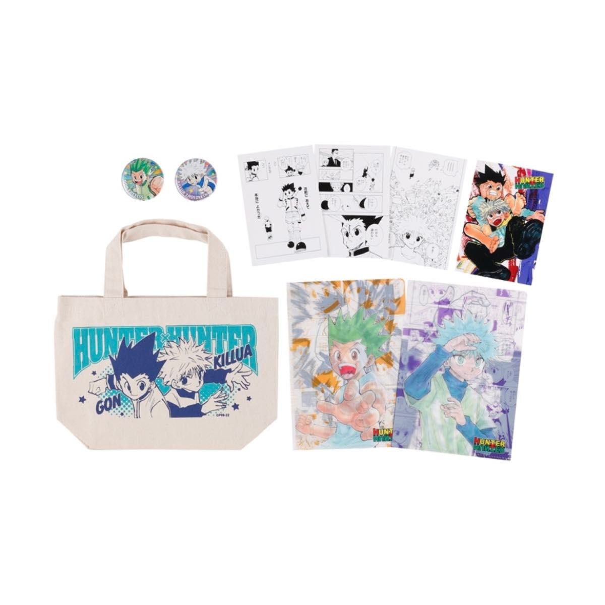 冨樫義博展 HUNTER×HUNTER ハンターハンター コンビセット ゴン 冨樫義博展 HUNTER×HUNTER ハンターハンター コンビセット ゴン