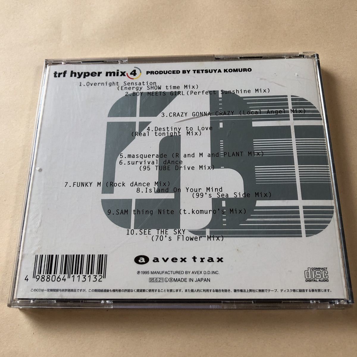 TRF 1CD「trf hyper mix 4」_画像2