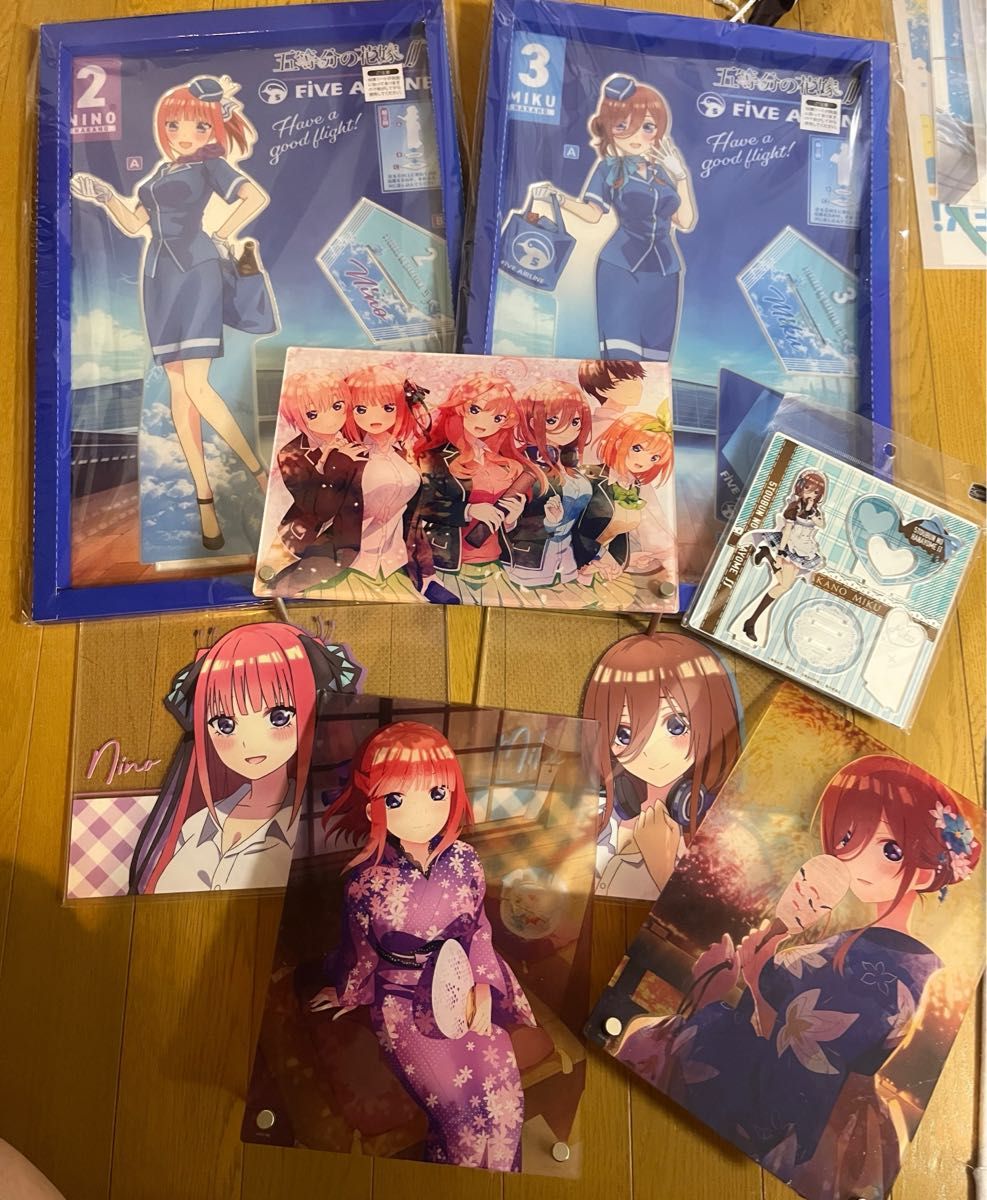 五等分の花嫁 アクスタまとめ売り