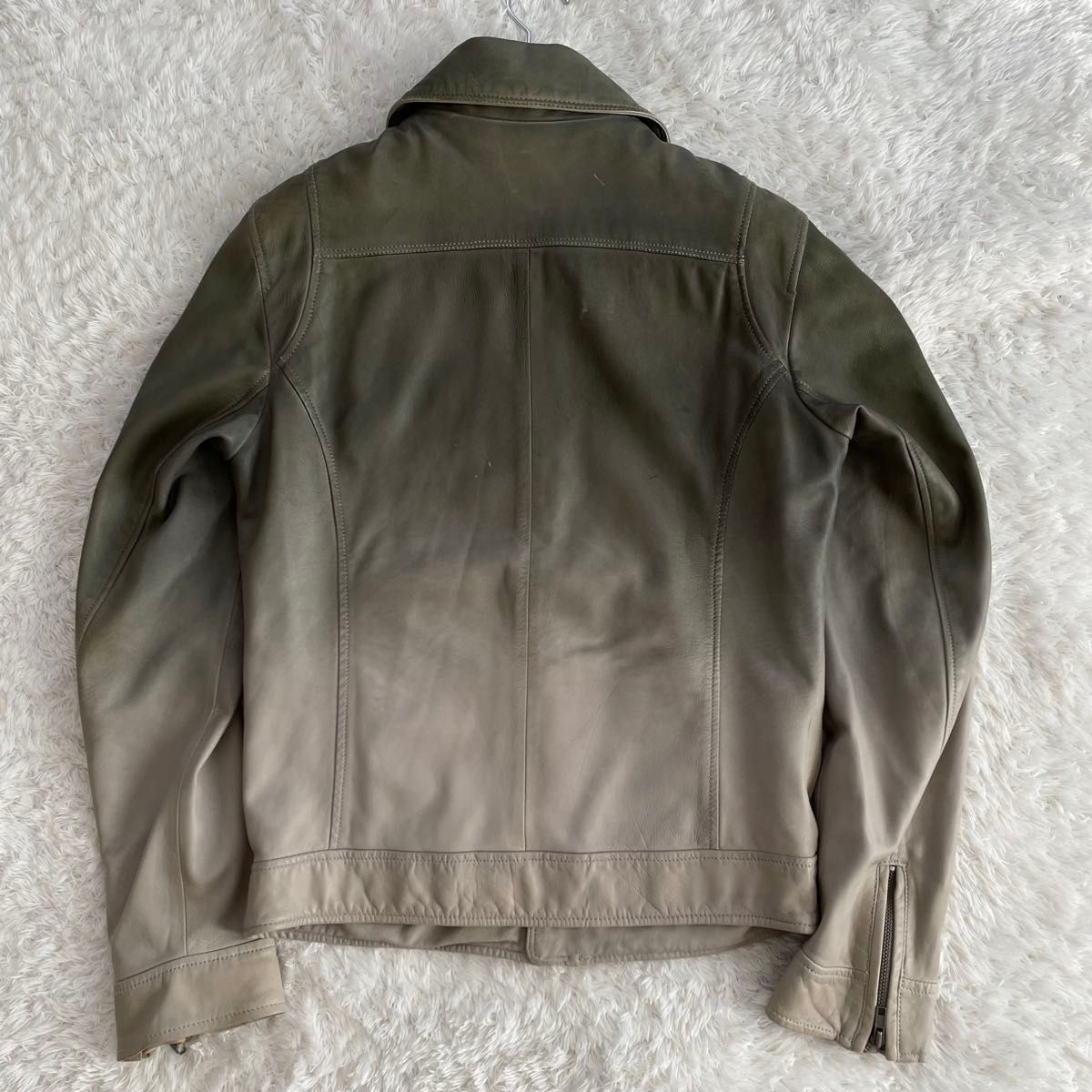 Diesel ディーゼル セミダブルライダースジャケット ラムレザー Diesel ディーゼル セミダブルライダースジャケット ラムレザー