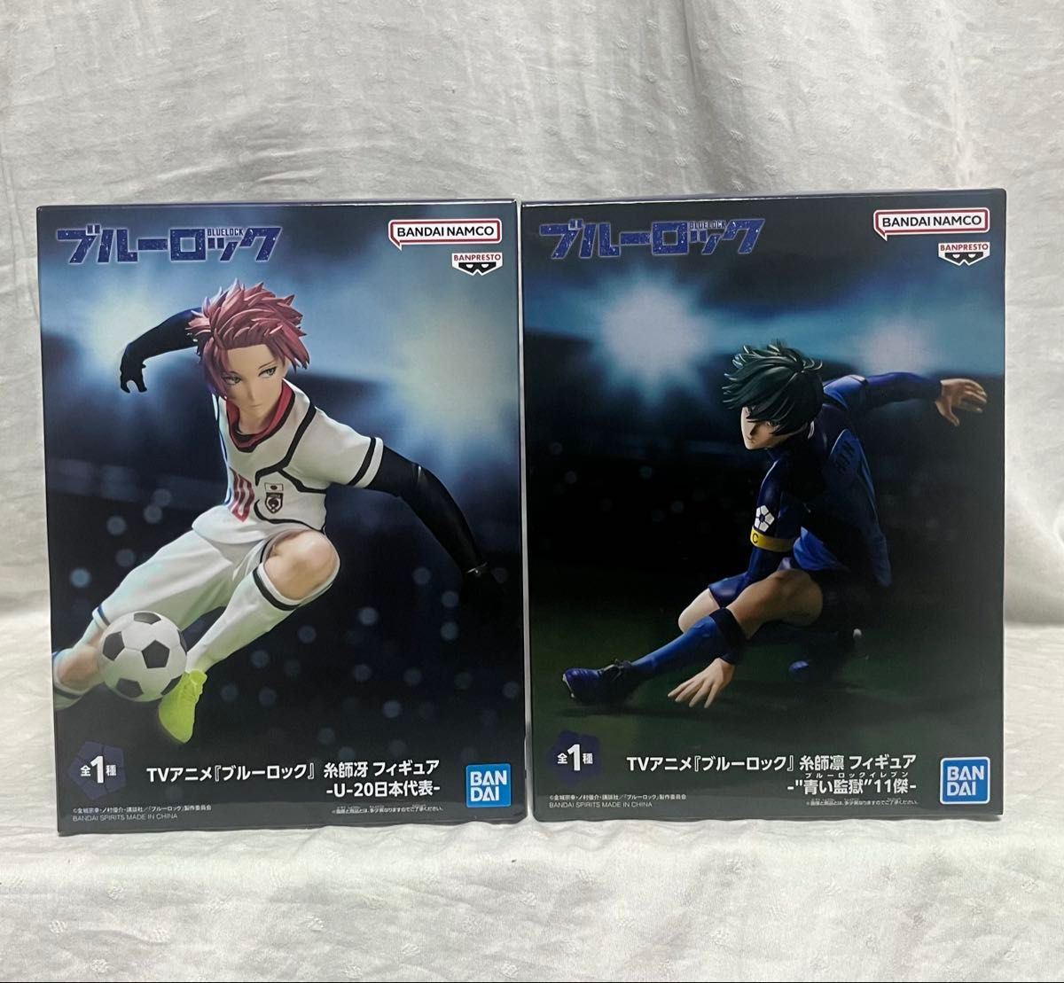 ブルーロック フィギュア 2点セット 糸師凛 青い監獄 11傑 + 糸 ブルーロック フィギュア 2点セット 糸師凛 青い監獄 11傑 + 糸