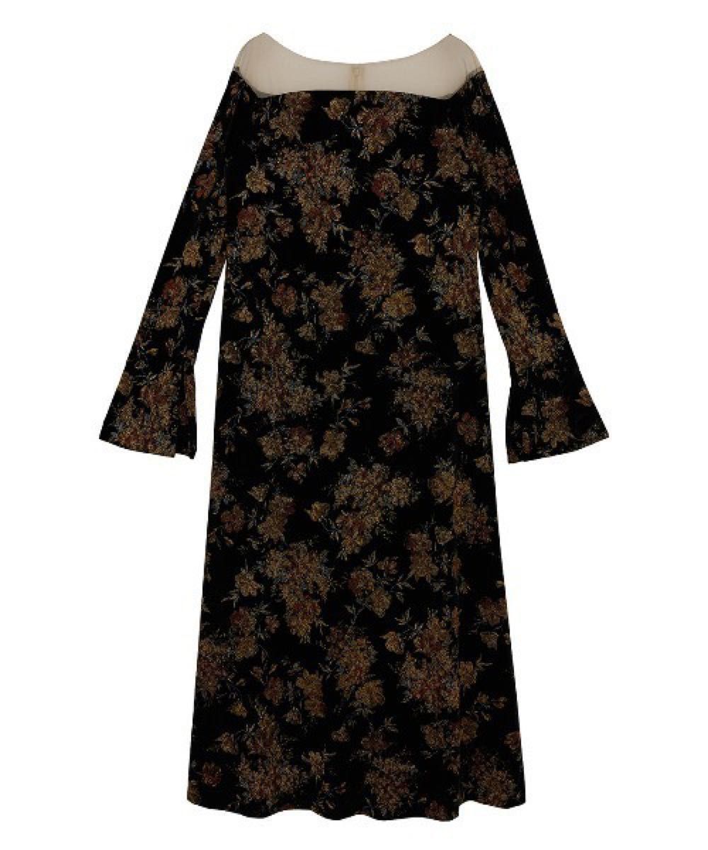 AMERI FLOWER PRINT VELOUR DRESS 4|Yahoo!フリマ(旧PayPay AMERI FLOWER PRINT VELOUR DRESS 4|Yahoo!フリマ(旧PayPay