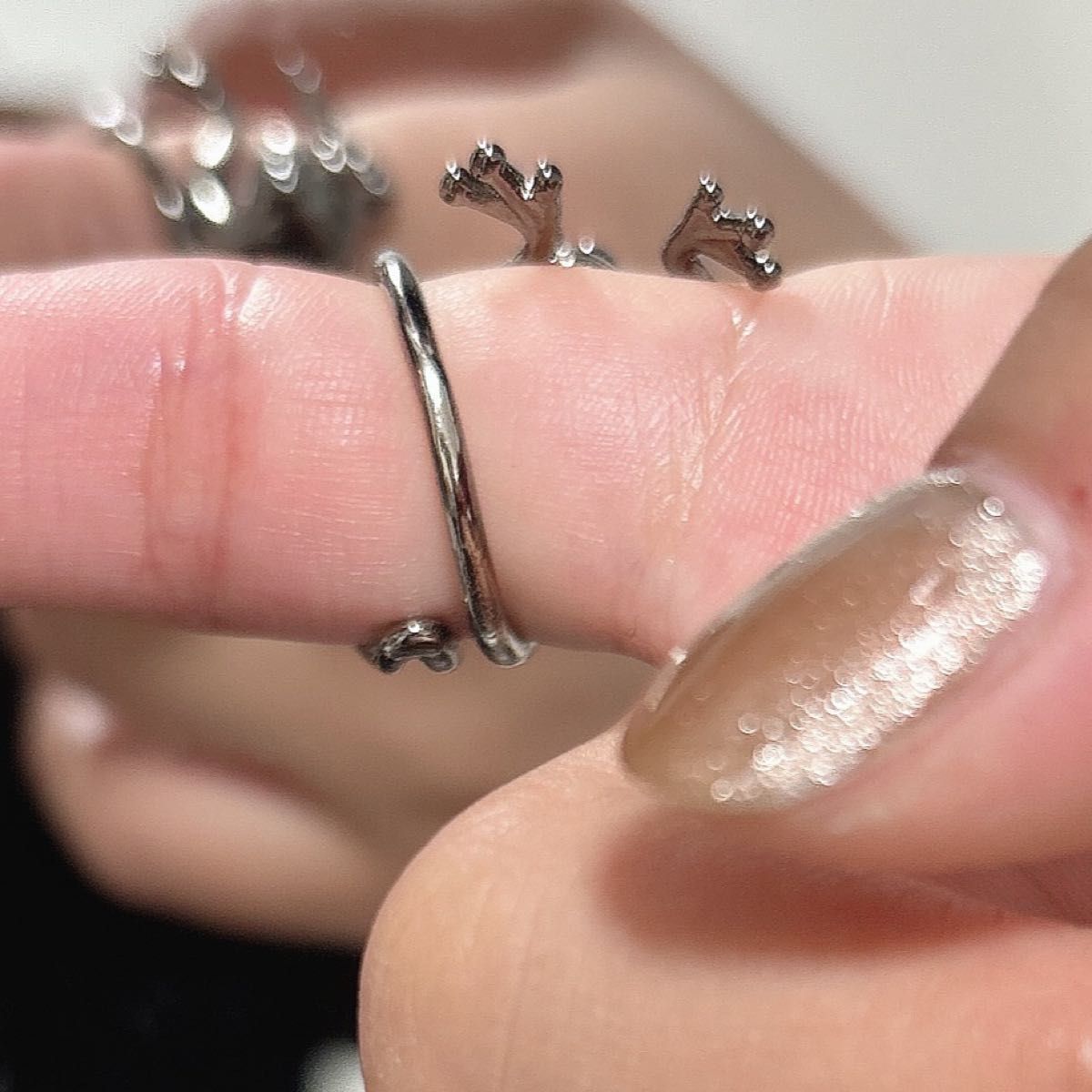 蛙 かえるちゃん フロッグ フリーサイズリング 水曜日のアリス 蛙 かえるちゃん フロッグ フリーサイズリング 水曜日のアリス