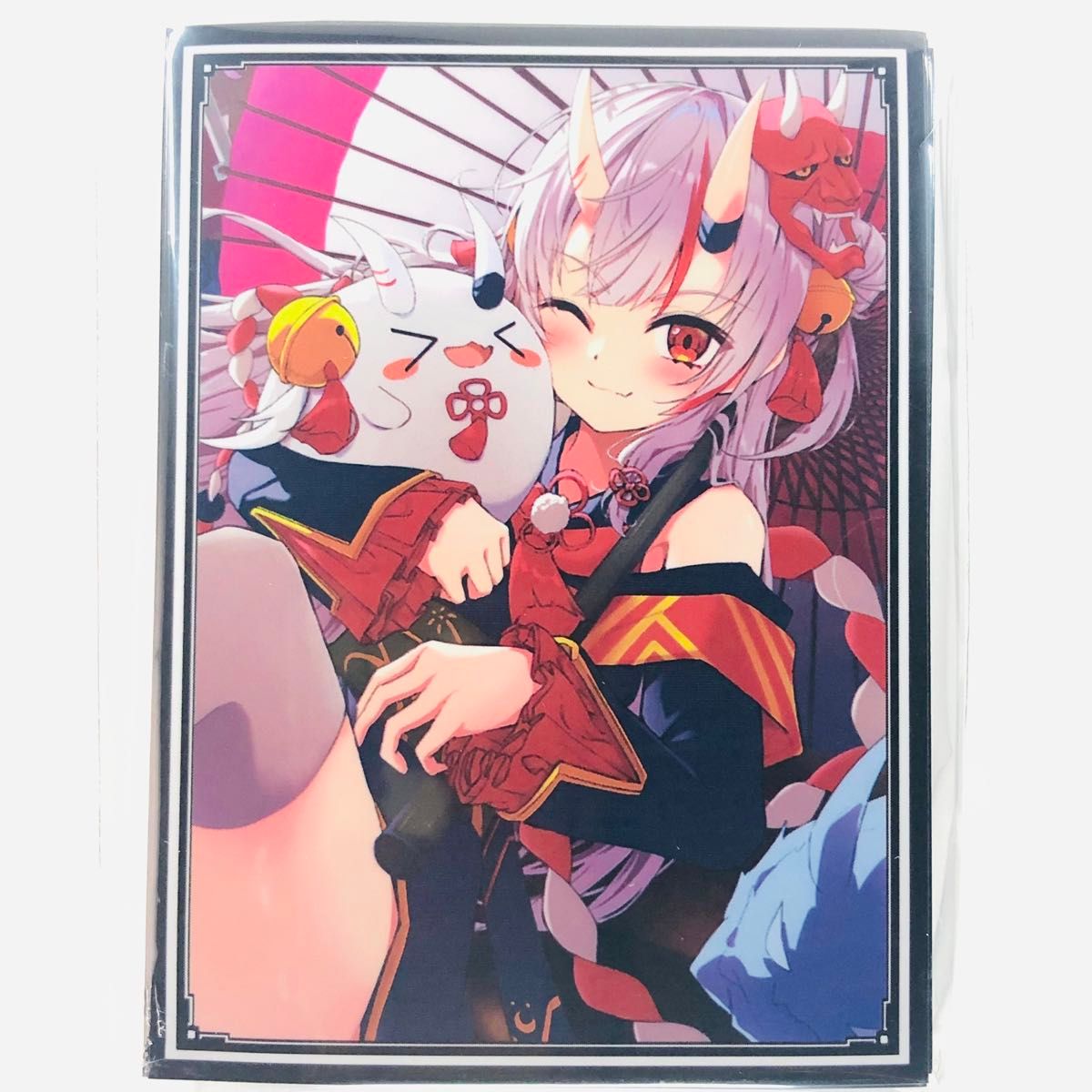 ホロライブ 百鬼あやめ スリーブ プレイマット 混沌の女神様 ホロライブ 百鬼あやめ スリーブ プレイマット 混沌の女神様