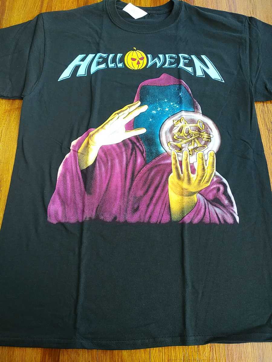 HELLOWEEN Tシャツ seven keys tour '87 黒M ハロウィン / judas priest iron maiden metallica accept blind guardian motorhead_画像1