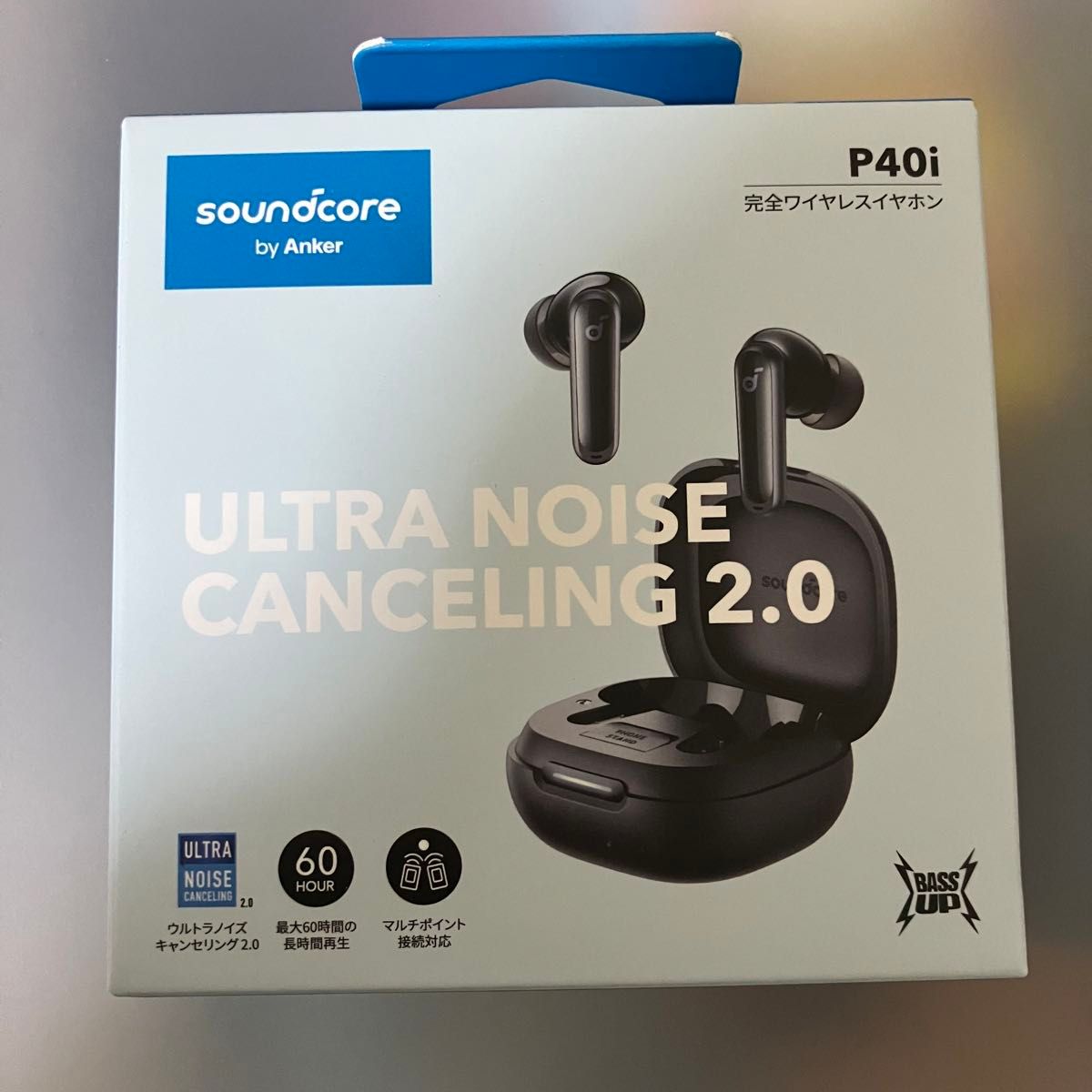 新品 未使用 Anker Soundcore P40i ワイヤレスイヤホン ブラック 黒 新品 未使用 Anker Soundcore P40i ワイヤレスイヤホン ブラック 黒