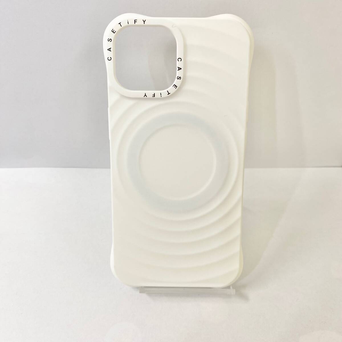 CASETiFY iPhone15 ケース MagSafe シリコン ホワイト - その他 CASETiFY iPhone15 ケース MagSafe シリコン ホワイト - その他