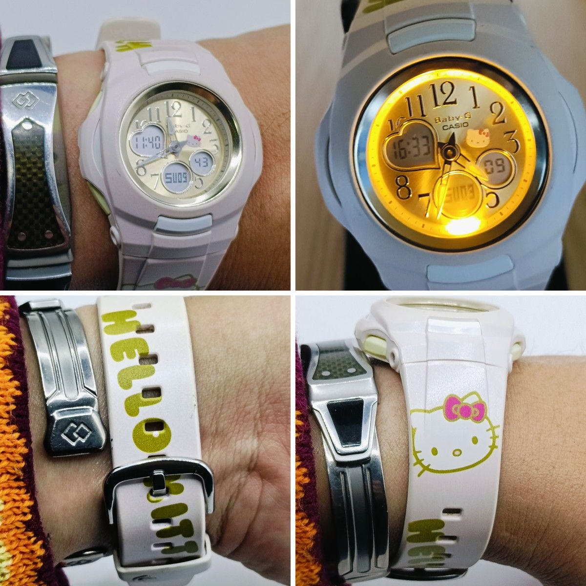 CASIO G-SHOCK baby-G 超希少 ハローキティコラボモデル 実働 CASIO G-SHOCK baby-G 超希少 ハローキティコラボモデル 実働