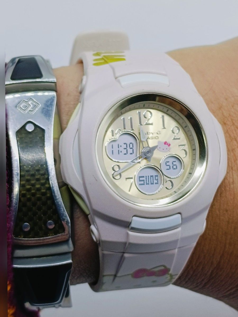 CASIO G-SHOCK baby-G 超希少 ハローキティコラボモデル 実働 CASIO G-SHOCK baby-G 超希少 ハローキティコラボモデル 実働