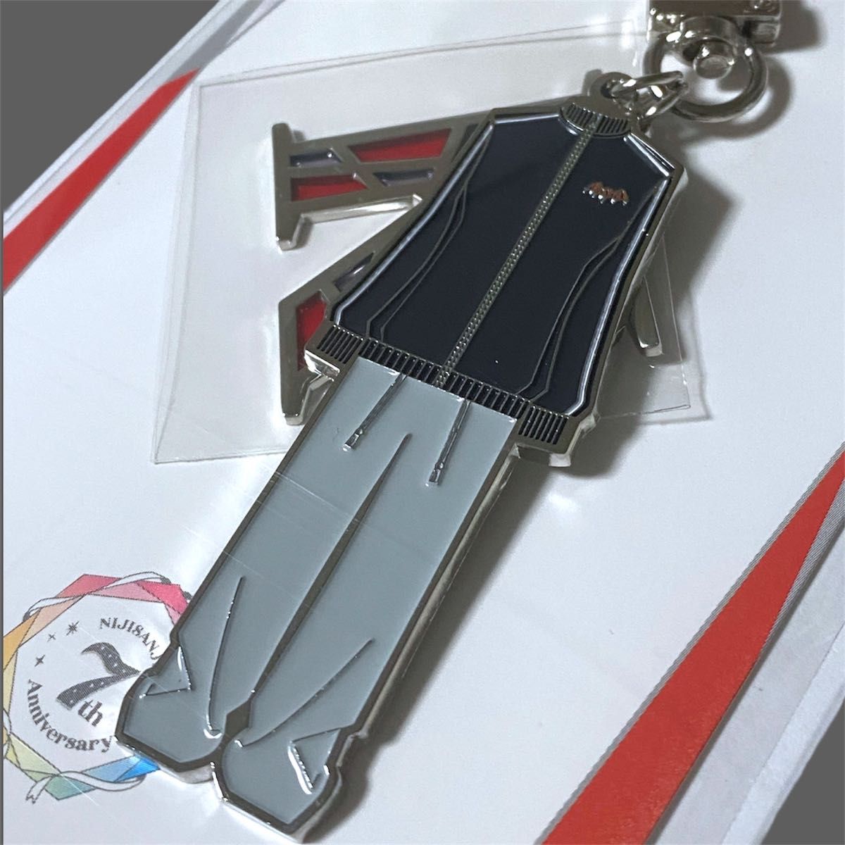 葛葉 にじさんじ 7th Anniversary メタルチャーム キーホルダー