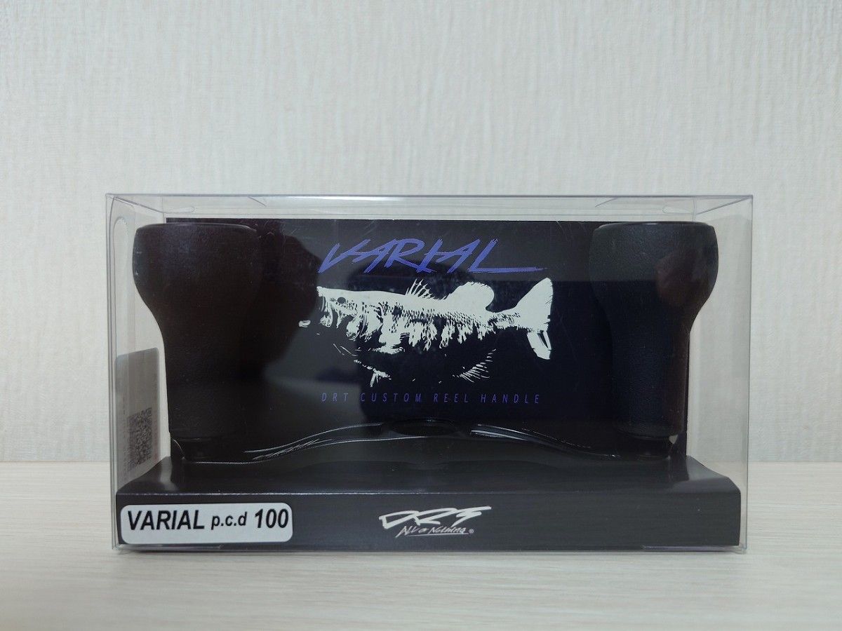 DRT バリアルハンドル p.c.d 100 ブラック VARIAL|ベイトリール DRT バリアルハンドル p.c.d 100 ブラック VARIAL|ベイトリール