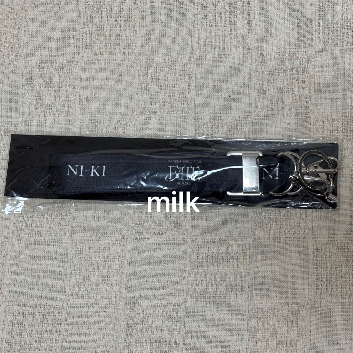 ENHYPEN WORLD TOUR FATE IN JAPAN ショルダーストラップ NI-KI ENHYPEN WORLD TOUR FATE IN JAPAN ショルダーストラップ NI-KI