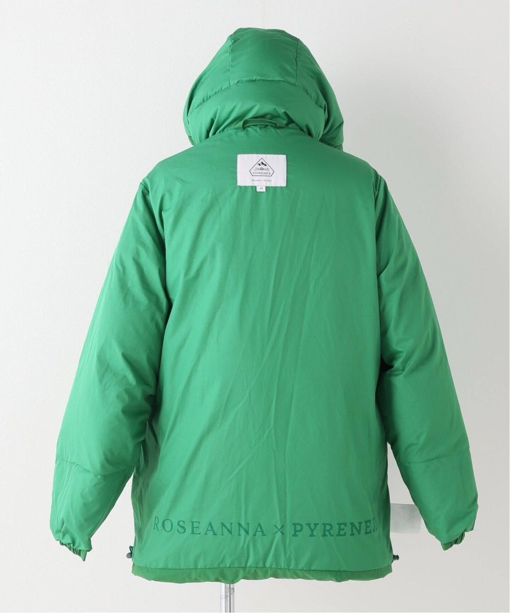 PYRENEX グリーン ダウンジャケット ROSEannaコラボ 36サイズ PYRENEX グリーン ダウンジャケット ROSEannaコラボ 36サイズ