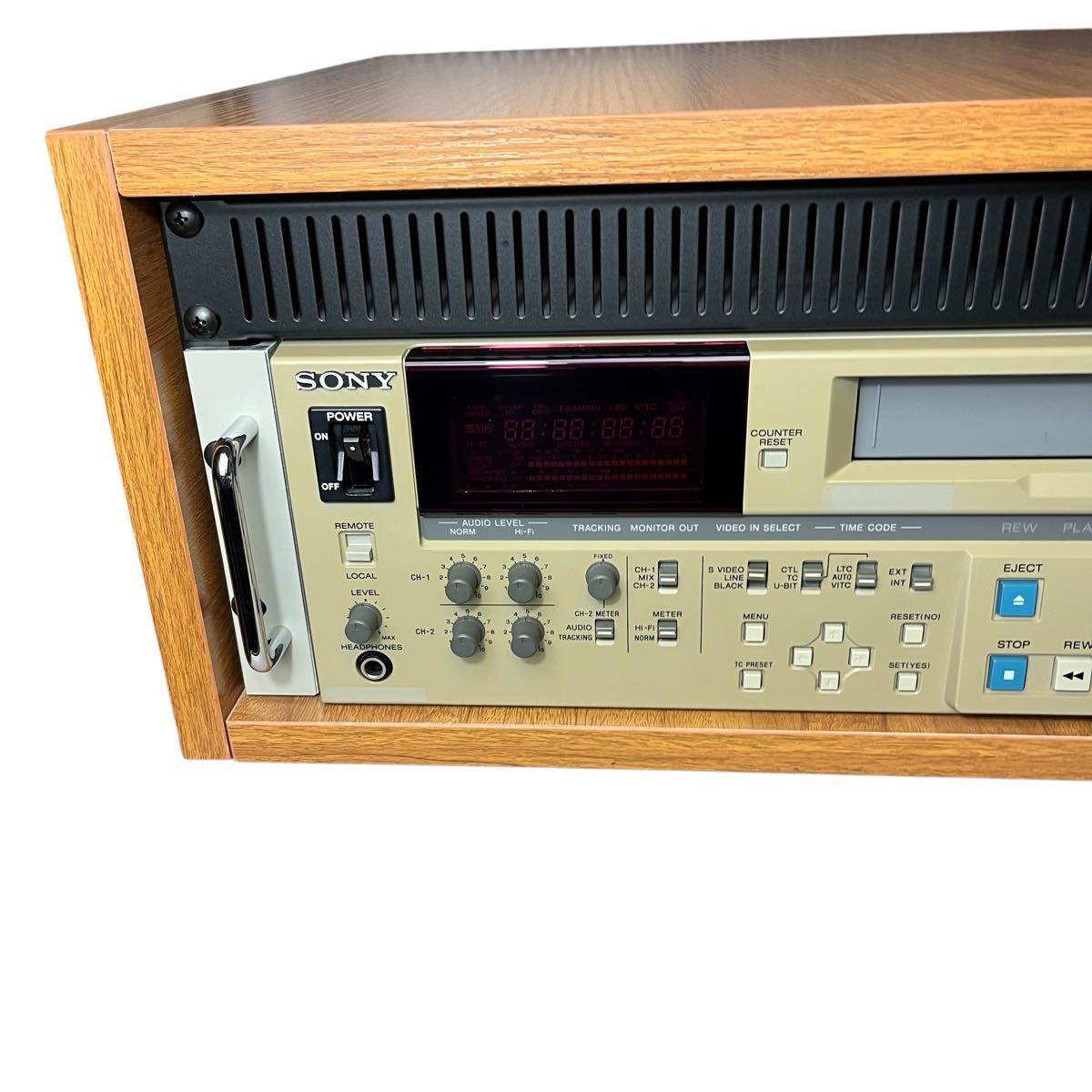 SONY SVO-5800 VHSプレーヤー ソニー 業務用 ビデオカセット SONY SVO-5800 VHSプレーヤー ソニー 業務用 ビデオカセット