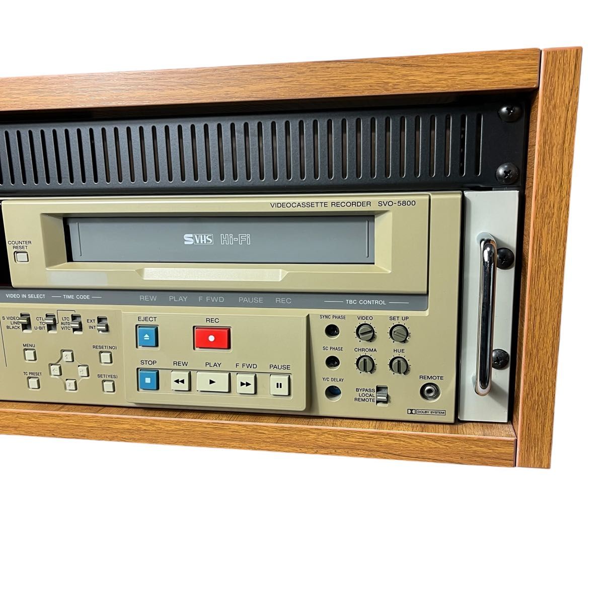 SONY SVO-5800 VHSプレーヤー ソニー 業務用 ビデオカセット SONY SVO-5800 VHSプレーヤー ソニー 業務用 ビデオカセット