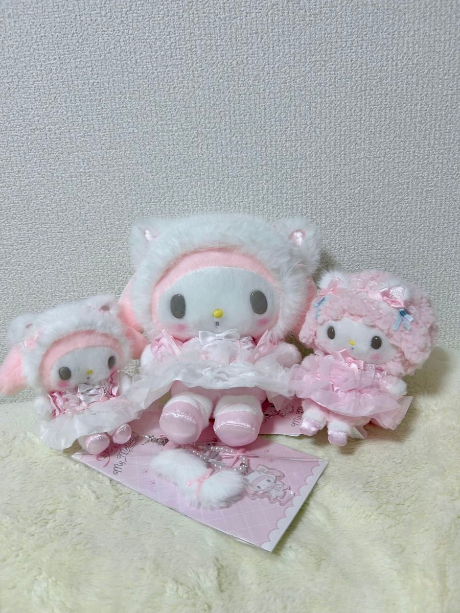 サンリオ 白猫バレリーナ マイメロ ピアノ ぬいぐるみ サンリオ 白猫バレリーナ マイメロ ピアノ ぬいぐるみ
