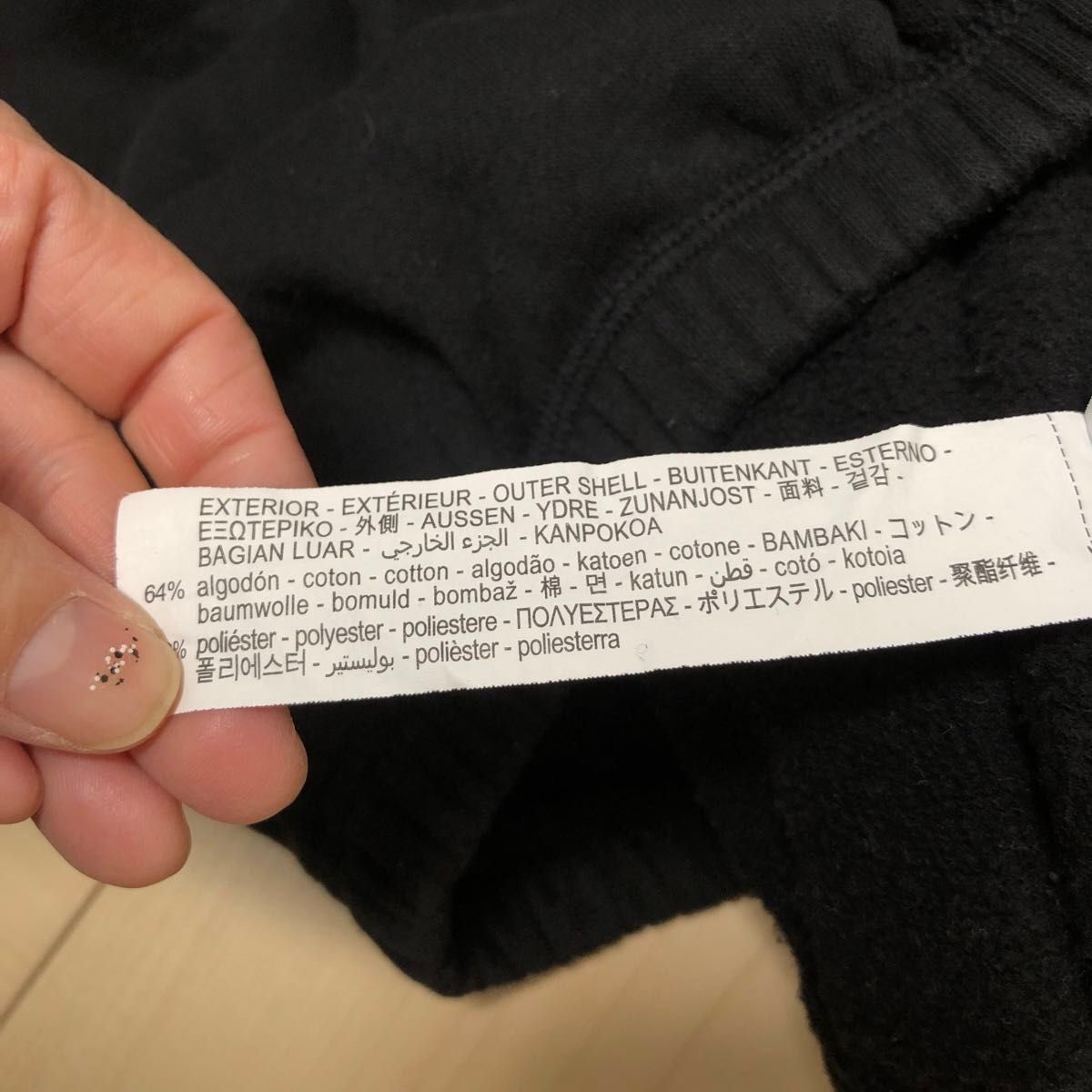ZARA ザラ 黒 ブラック パーカー スウェット レディース L ZARA ザラ 黒 ブラック パーカー スウェット レディース L