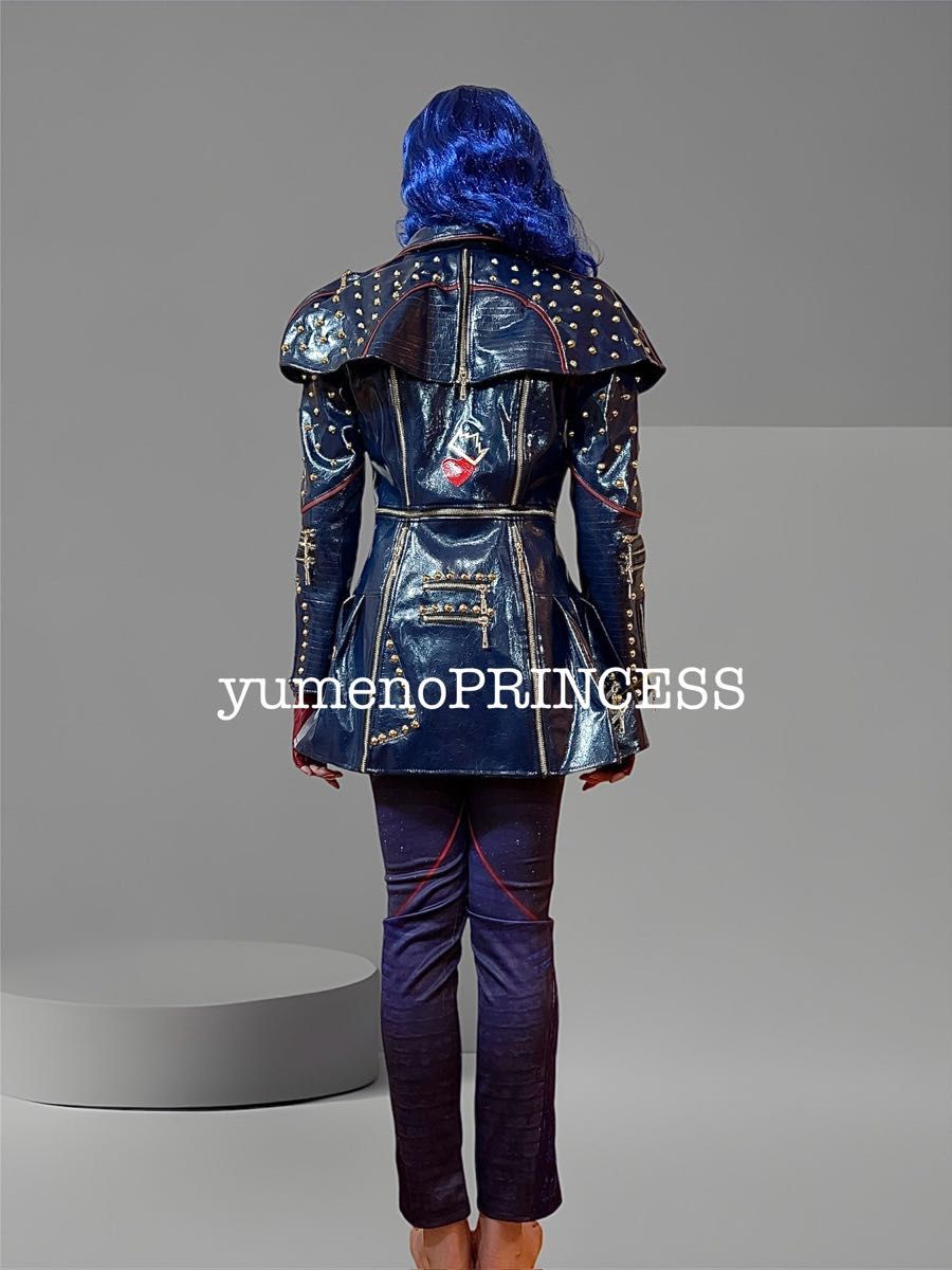 即納 ディズニー ディセンダント2 イヴィ コスプレ衣装 Dハロ 即納 ディズニー ディセンダント2 イヴィ コスプレ衣装 Dハロ