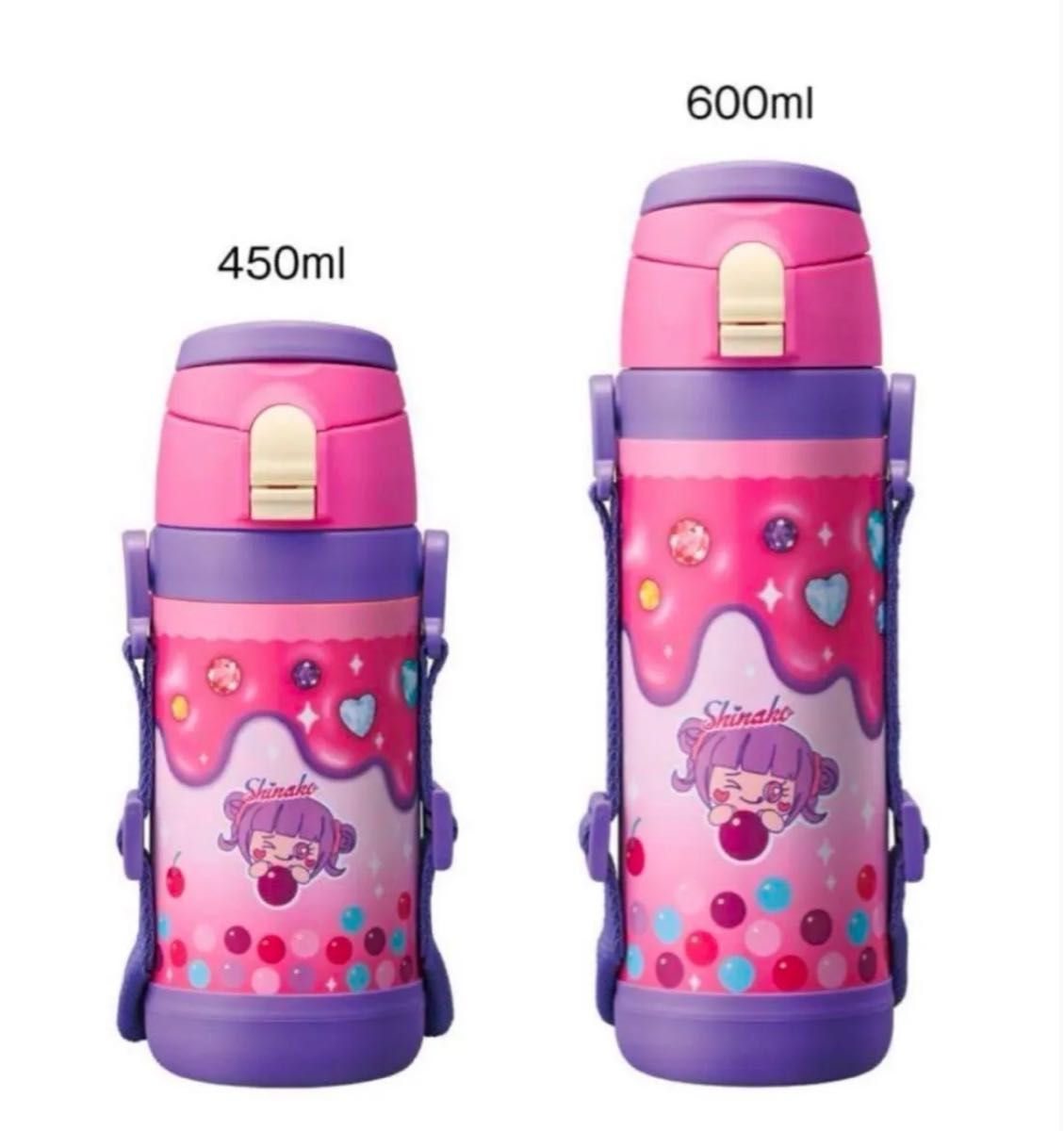 しなこちゃん×sokomoそこまで洗える3WAYキッズボトル 水筒 しなこちゃん×sokomoそこまで洗える3WAYキッズボトル 水筒