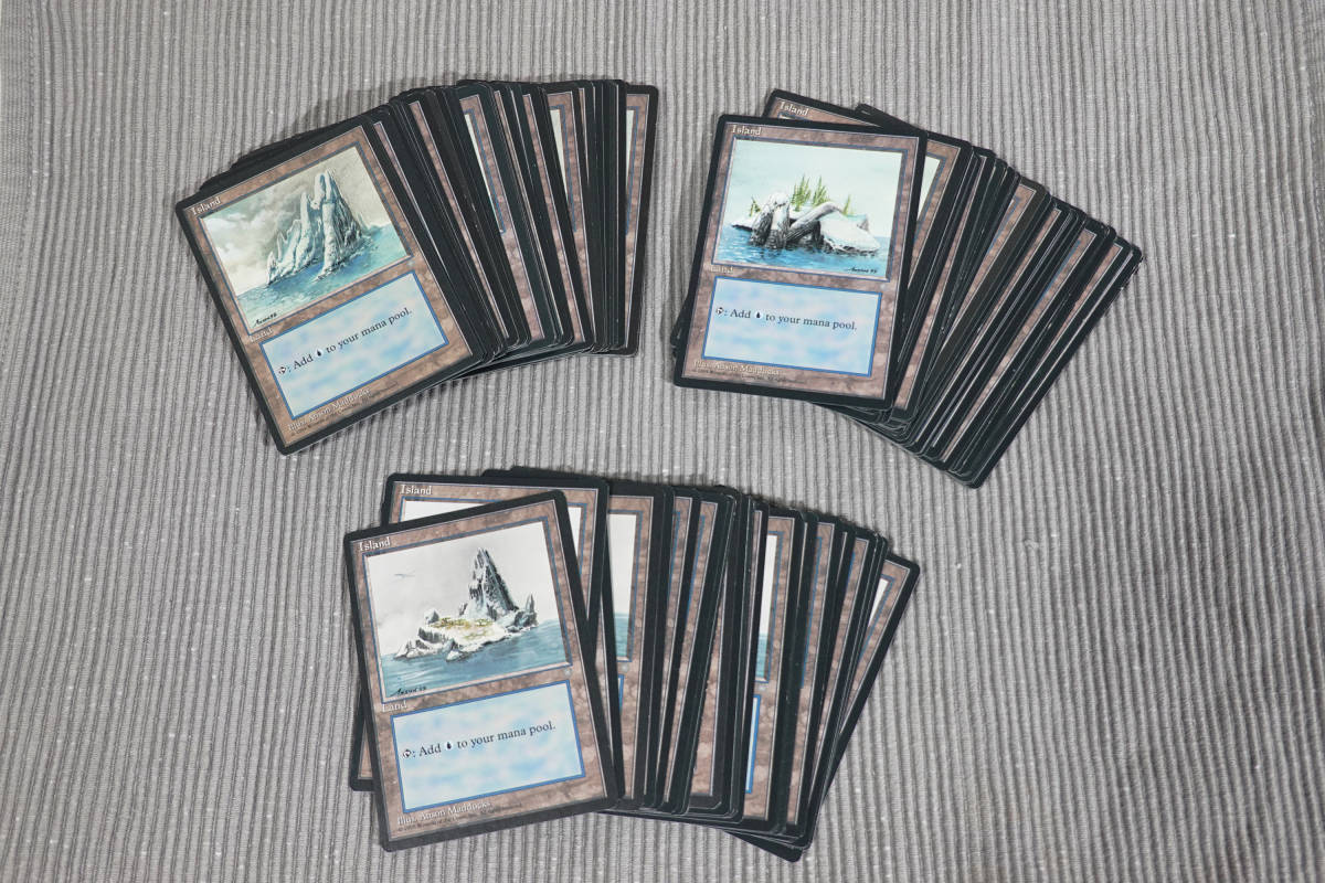 最新コレックション MTG 島 Island アイスエイジ Ice Age 基本