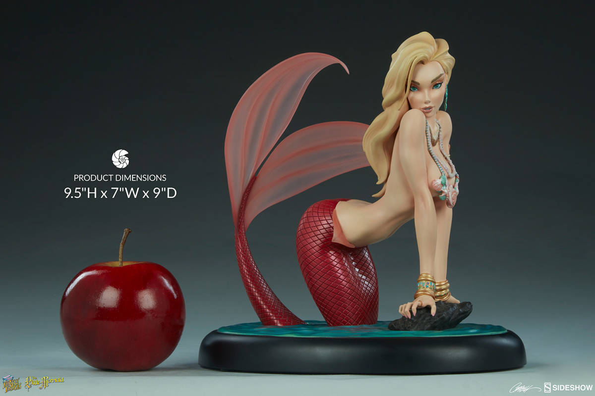 The Little Mermaid ：リトルマーメイド(Morning) Statue by Sideshow (サイドショウ)Collectibles_画像8