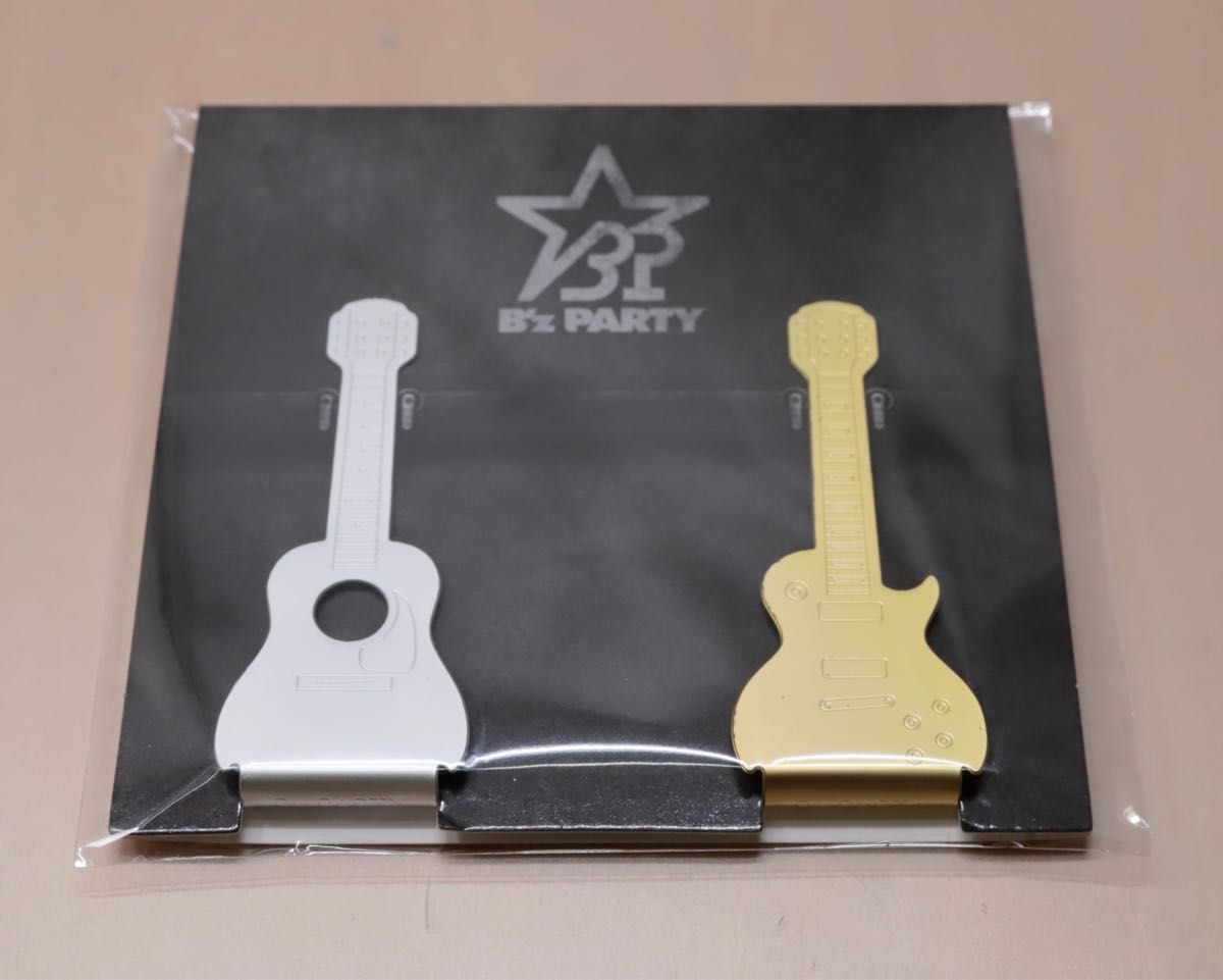B'z Party 玲 志 ギター型クリップ 継続記念品 松本孝弘 稲葉 B'z Party 玲 志 ギター型クリップ 継続記念品 松本孝弘 稲葉