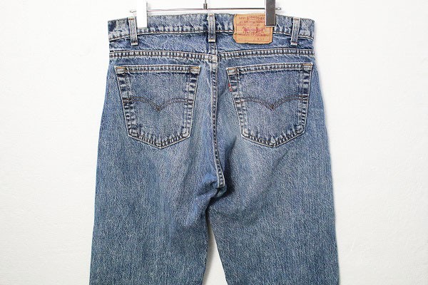 USA製 80's 90's Levis リーバイス 505 ストーンウォッシュ デニムパンツ (34×36) アメリカ製 80年代 90年代 赤タブ アシッド