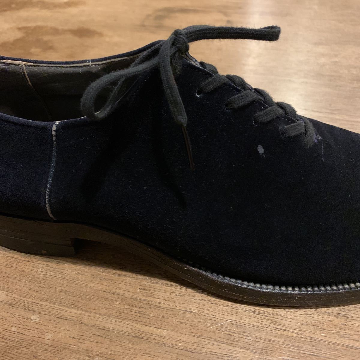 50s BRITISH WALKERS BLUE SUEDE SHOES Vintage Vintage blue suede shoes leather shoes short shoes rockabilly ROCKABILLY 40s free shipping 