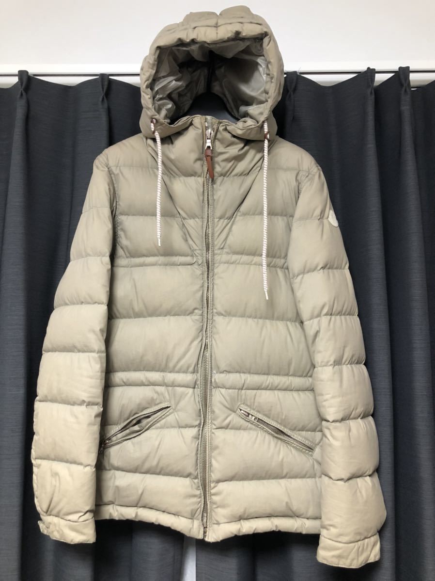 美品　定価17万円 国内正規品 MONCLER V ダウン ジャケット DOWN JKT（モンクレー モンクレール　サイズ0 VISVIM 激レア_画像1