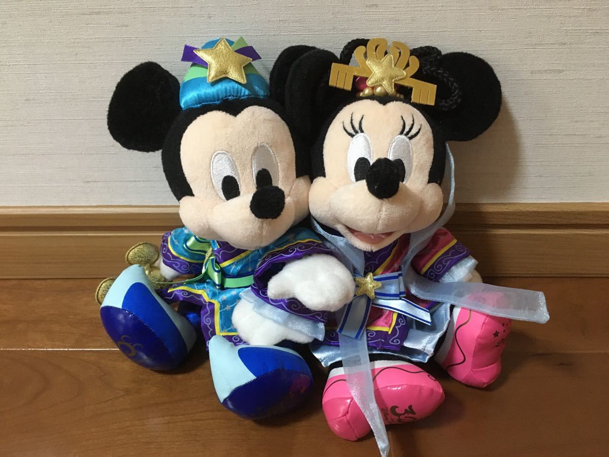 東京ディズニーリゾート30周年 七夕限定ぬいぐるみ ミッキー&ミニー