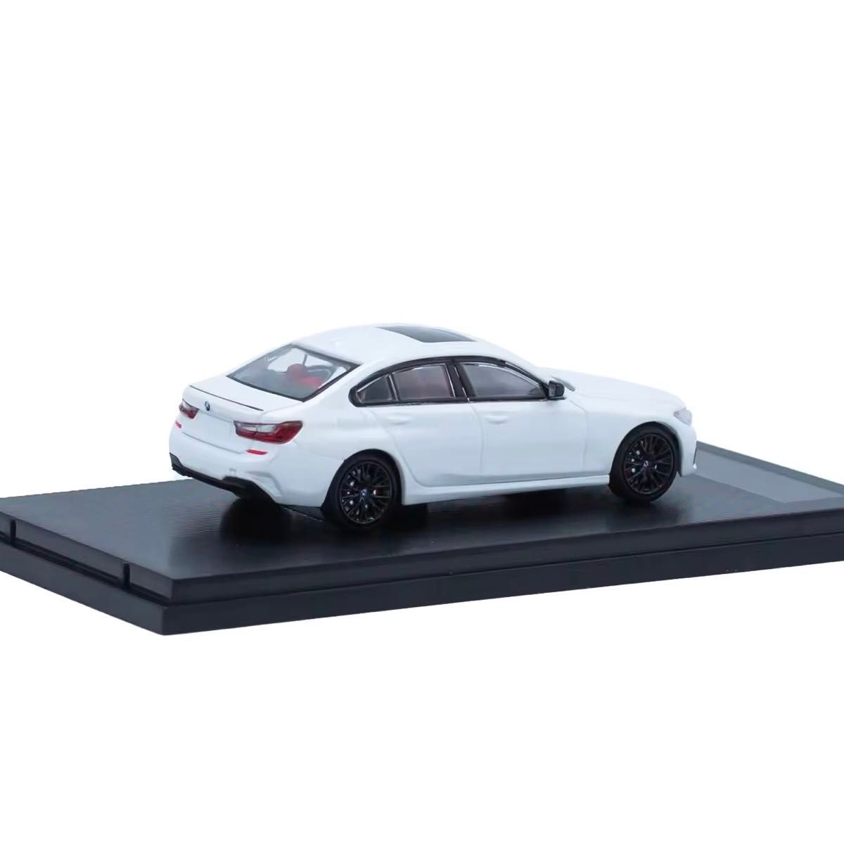 BMW Mシリーズ ミニカー 1/64 1/64 BMW 3シリーズ Mスポーツ セダン G20 ホワイト パール 日本