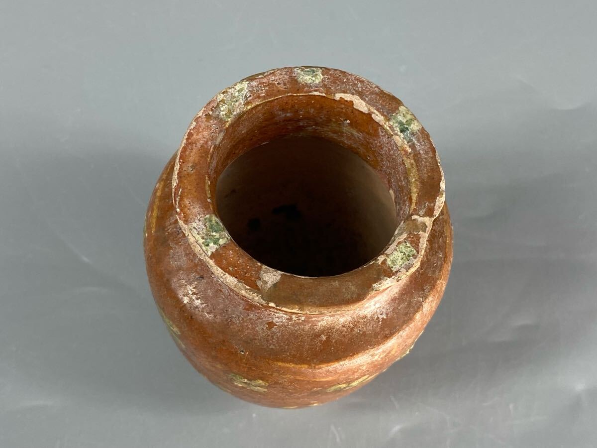 福蔵】中国古玩 唐三彩 遼三彩 小壺 骨董 古美術 時代物 唐物 福蔵】中国古玩 唐三彩 遼三彩 小壺 骨董 古美術 時代物 唐物