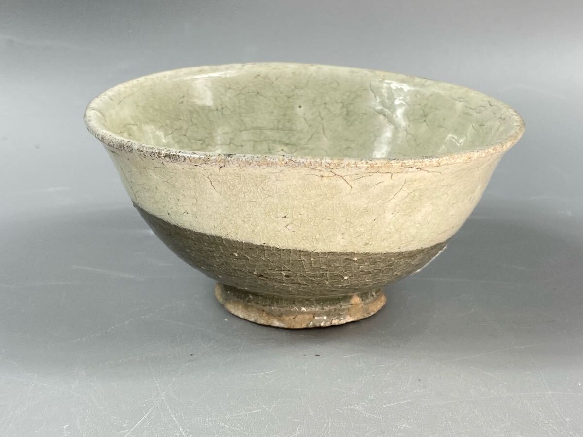 福蔵】朝鮮唐津 茶碗 唐津焼 李朝 茶道具 径12.7cm(茶碗)|売買 福蔵】朝鮮唐津 茶碗 唐津焼 李朝 茶道具 径12.7cm(茶碗)|売買