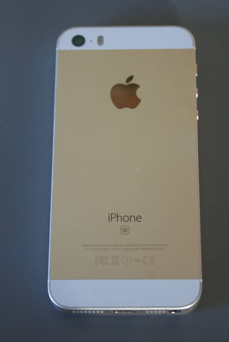 NTT docomo Apple iPhone SE 16GB Gold ゴールド MLXM2J/A SIM NTT docomo Apple iPhone SE 16GB Gold ゴールド MLXM2J/A SIM