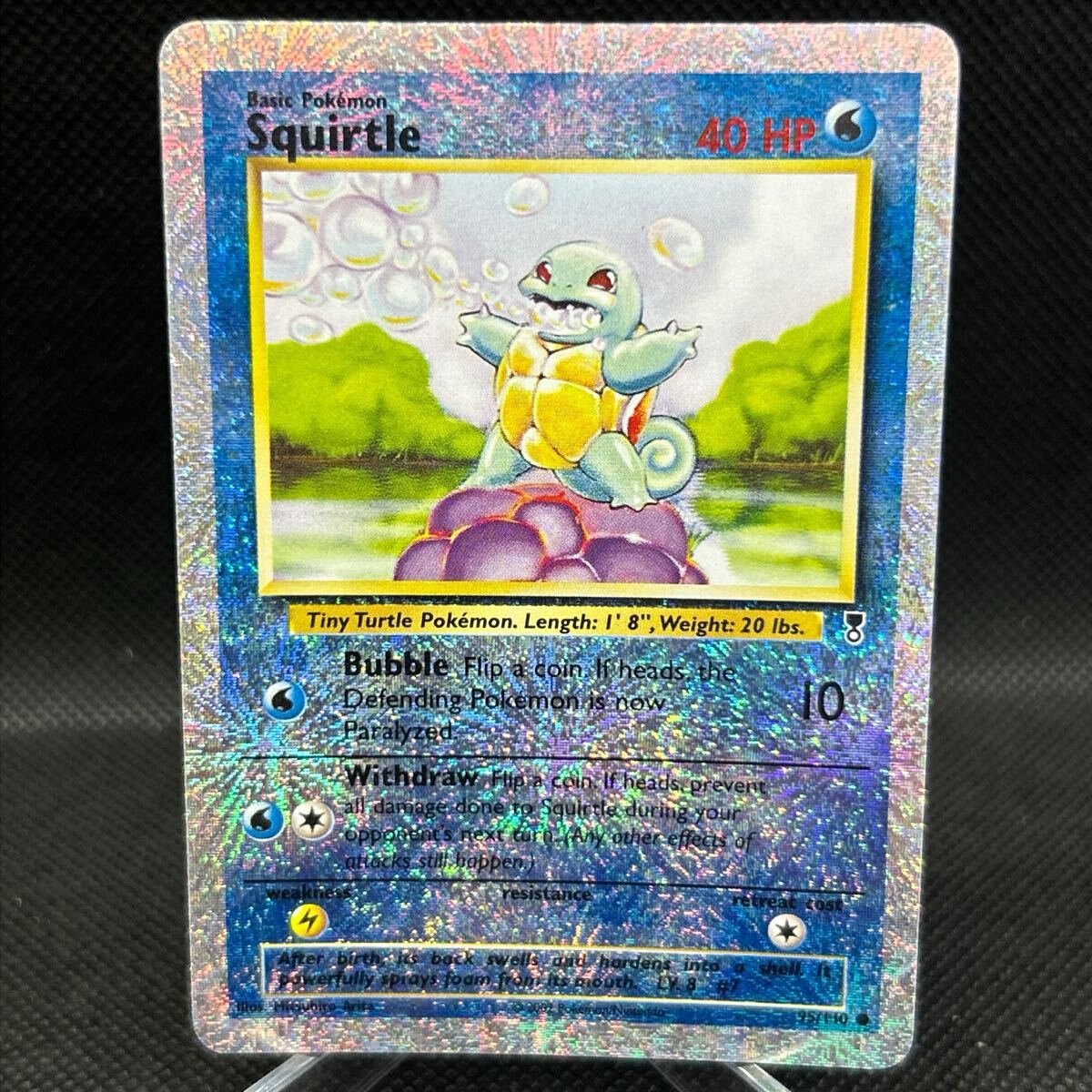 ポケモンカード 英語版 リバースホロ ゼニガメ レジェンダリー ポケモンカード 英語版 リバースホロ ゼニガメ レジェンダリー