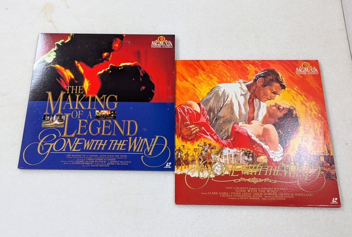＜同梱OK! LD＞■ 風(fēng)と共に去りぬ プレミアムBOX　レーザーディスク■LD2242