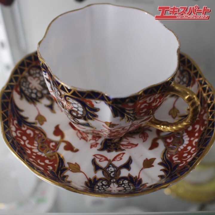 極美品! ロイヤルクラウンダービー Royal Crown Derby イギリス 古伊萬里 伊萬里 寫し 金彩 手描き 辻堂店
