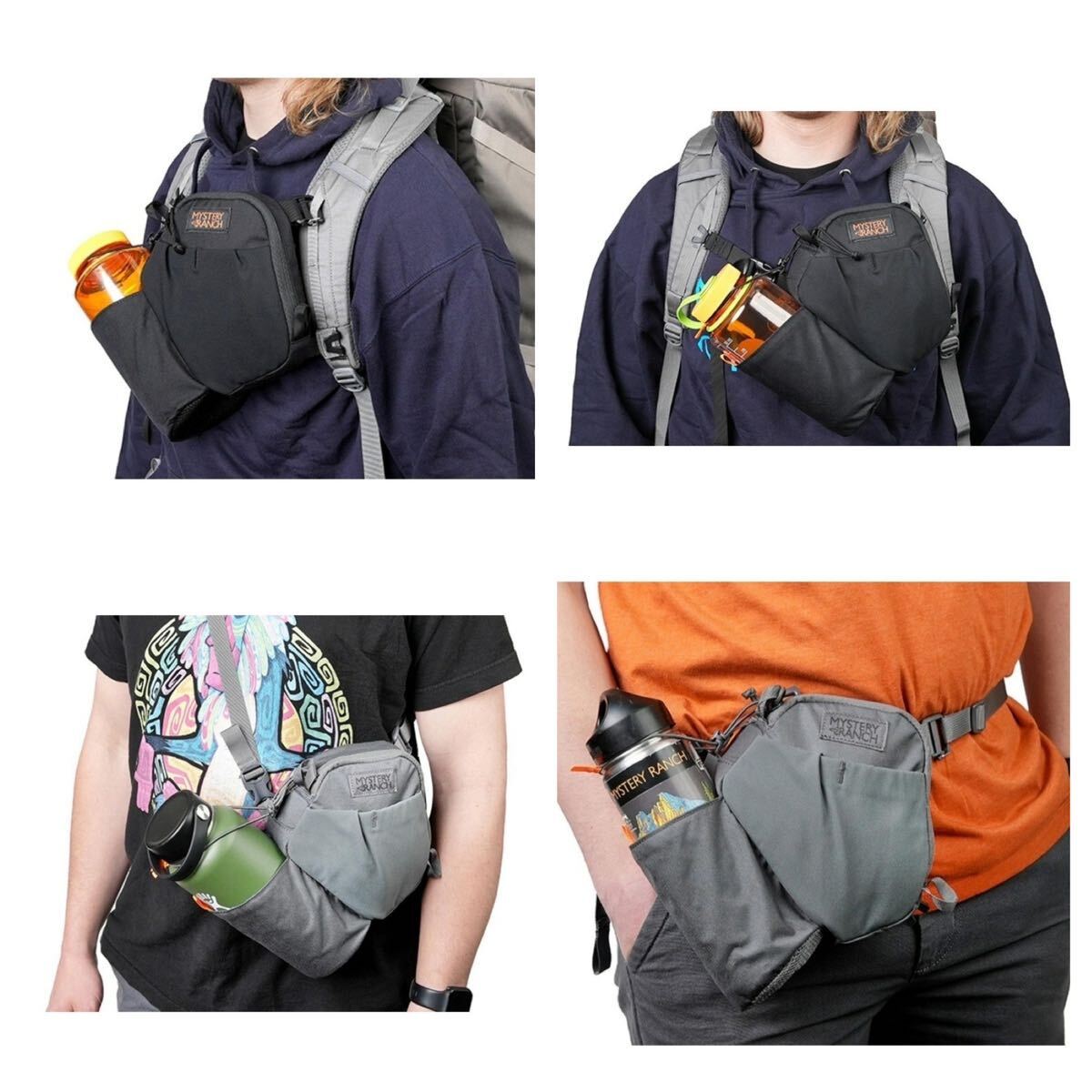 ミステリーランチ ウィングマンマルチポケット ブラック 新品未 ミステリーランチ ウィングマンマルチポケット ブラック 新品未
