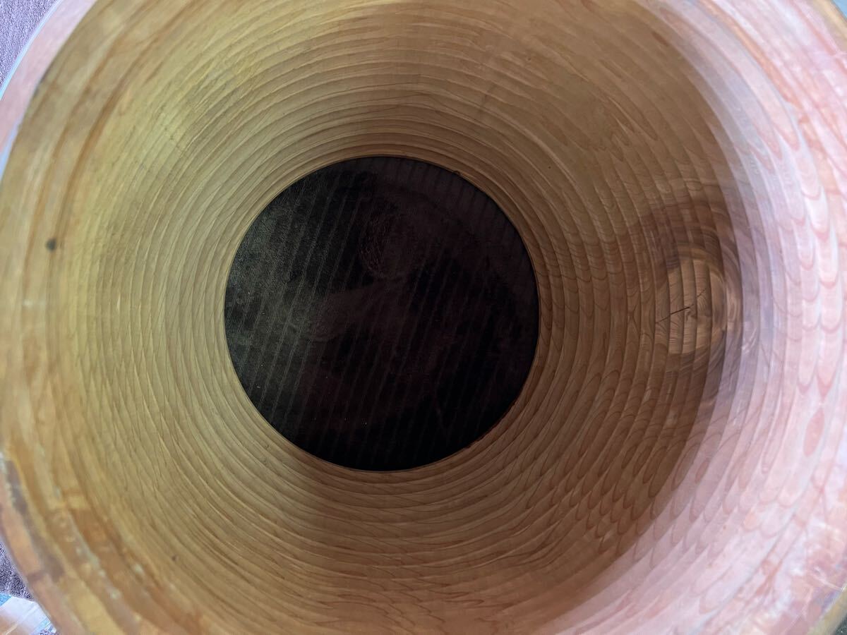 和太鼓　くり抜き胴　1尺6寸　胴のみ　欅　未使用