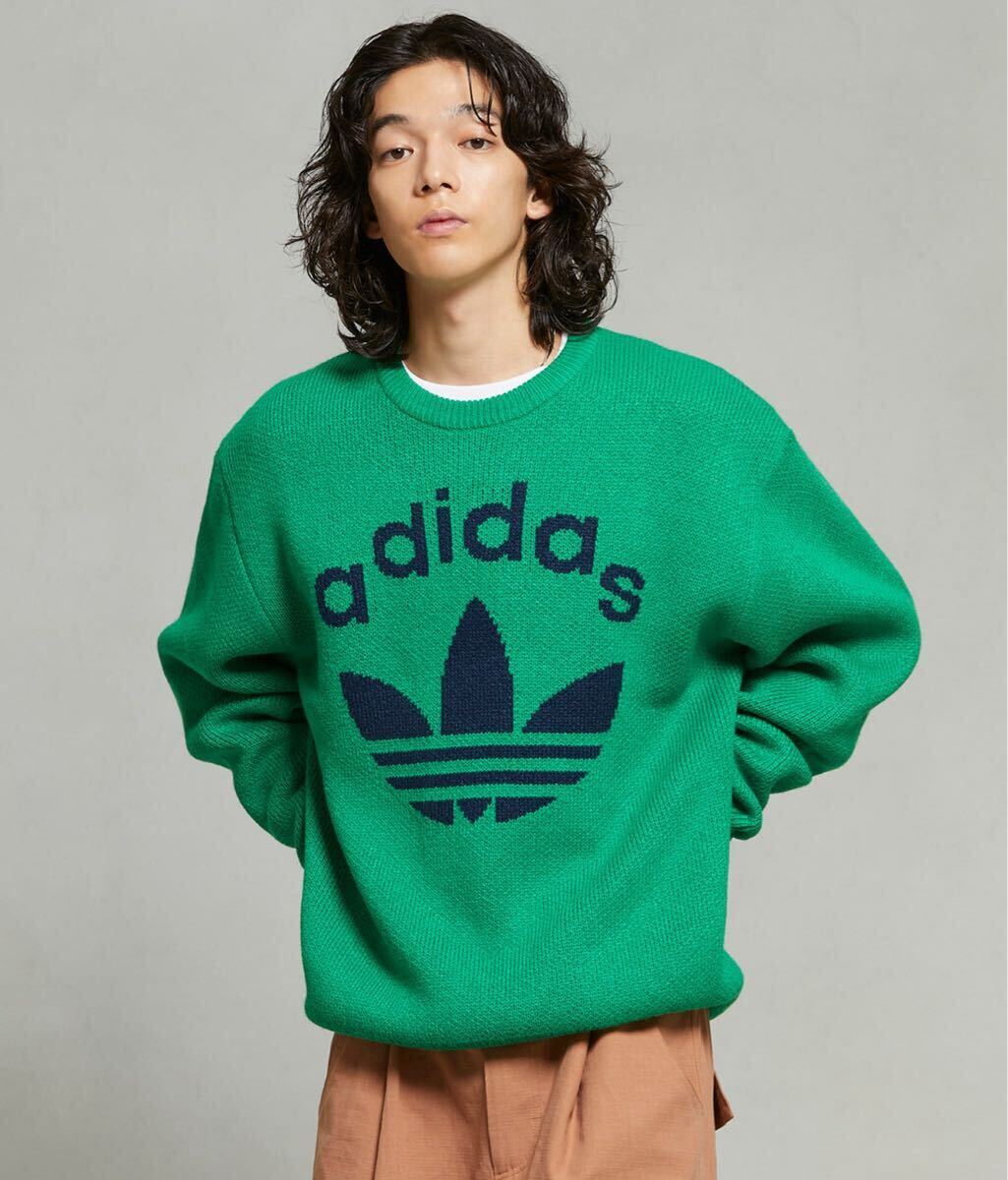 adidas アディダス オリジナルス 70S クルーネックセーター グリーン アディダスadidas オリジナルス 70S クルーネックセーター グリーン