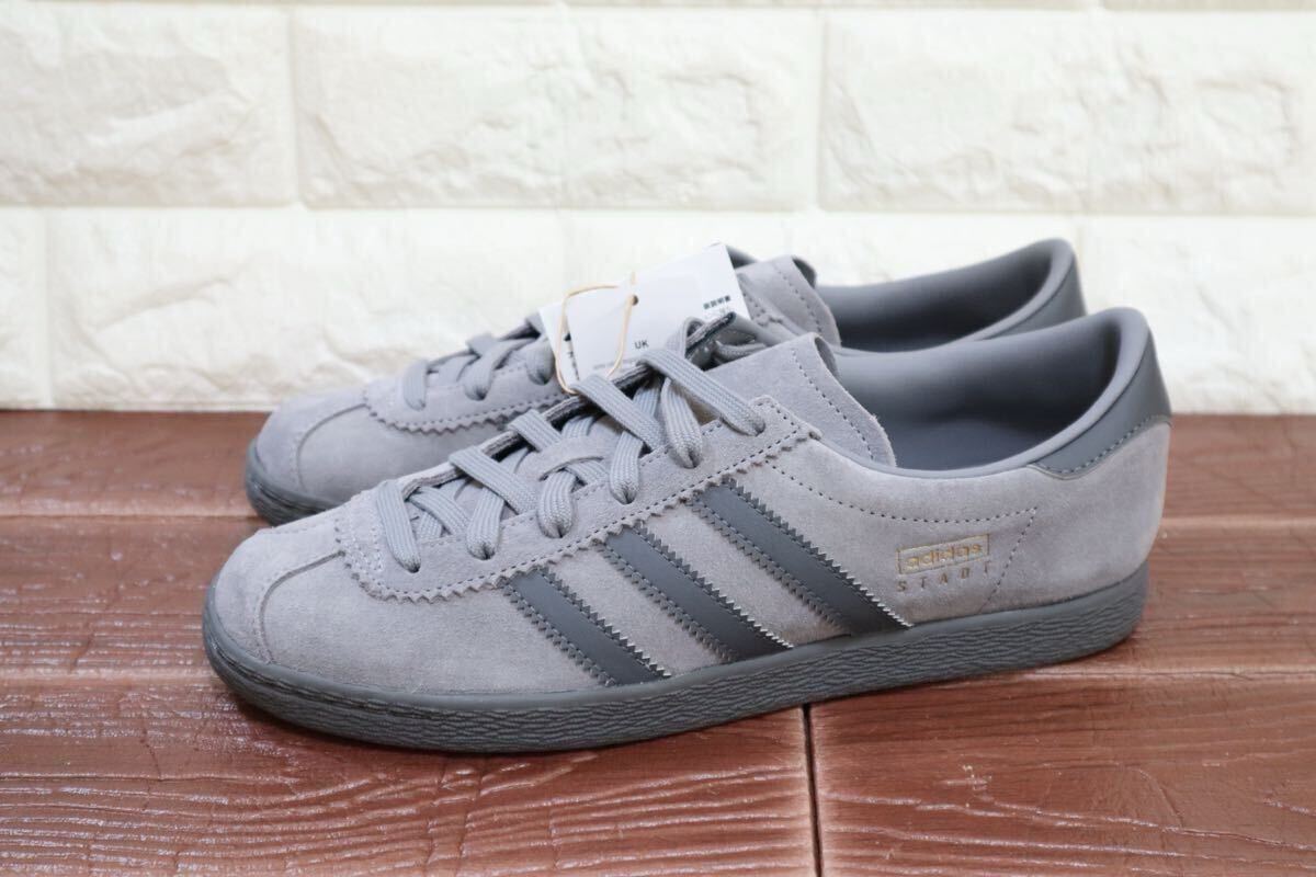 新品 28㎝ adidas originals アディダス オリジナルス シュタット STADT メンズスニーカー グレー JI1880_画像2