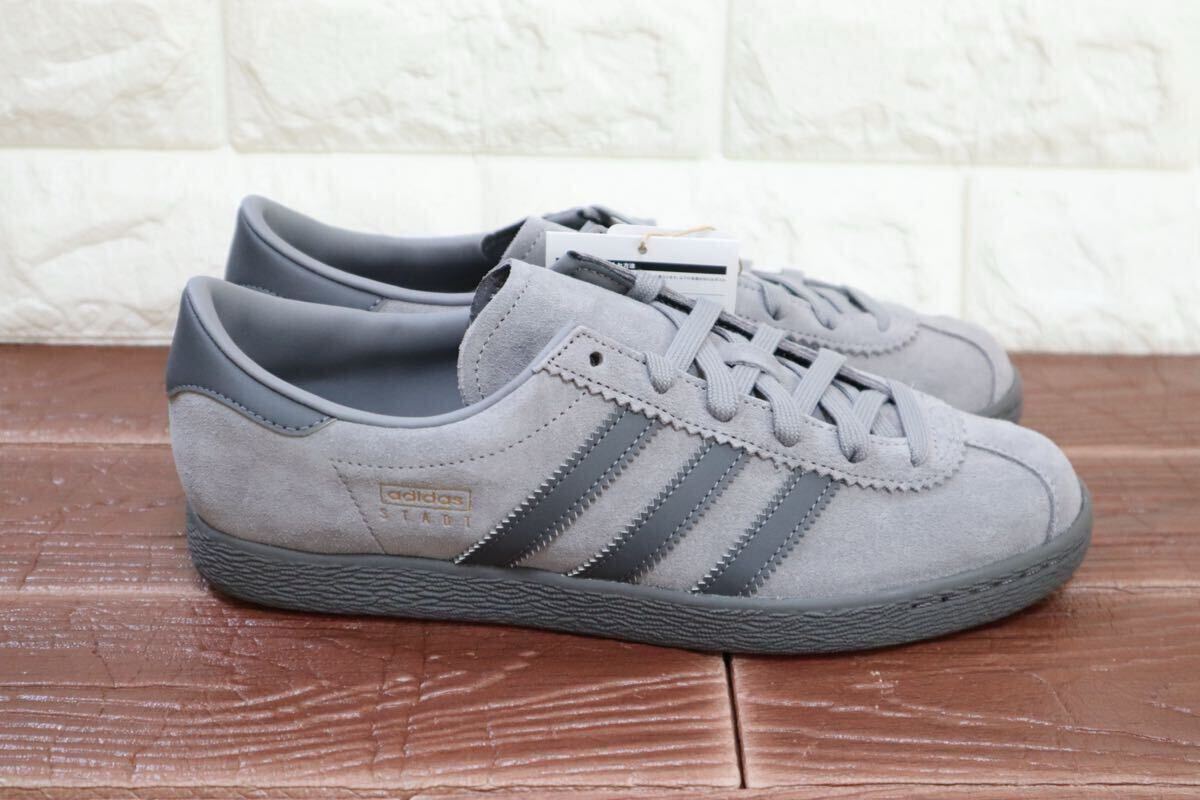 新品 28㎝ adidas originals アディダス オリジナルス シュタット STADT メンズスニーカー グレー JI1880_画像4