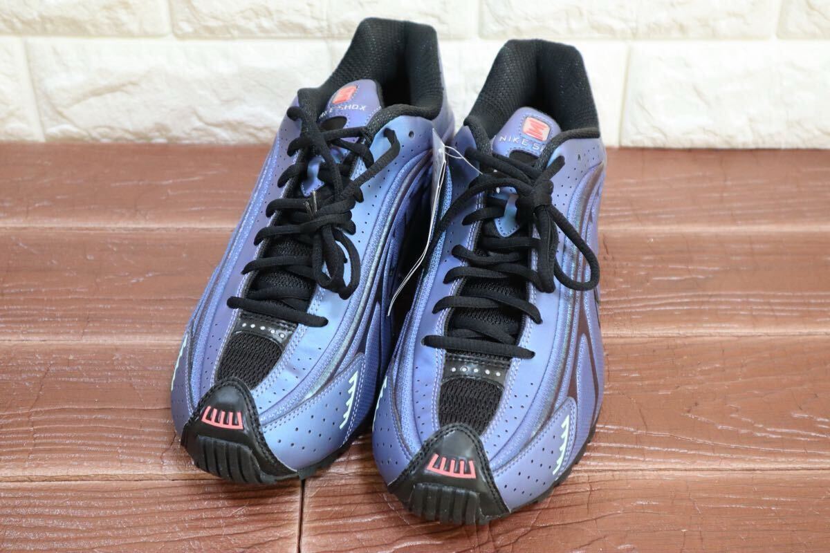 【NIKE】★大人気★W SHOX R4 BLUE ショックス★追跡可 新品 正規品 28㎝ NIKE ナイキ ショックス R4 SHOX R4