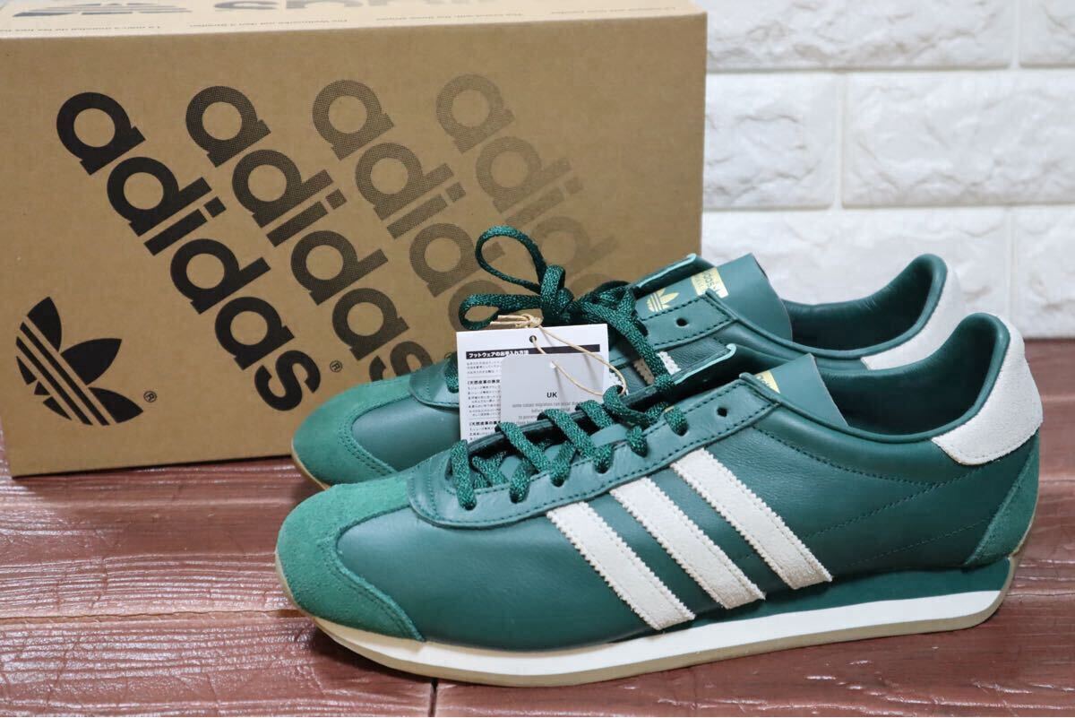 新品　定価17600円 28㎝　adidas originals アディダス　オリジナルス　カントリー OG COUNTRY OG カレッジグリーン　チョークホワイト