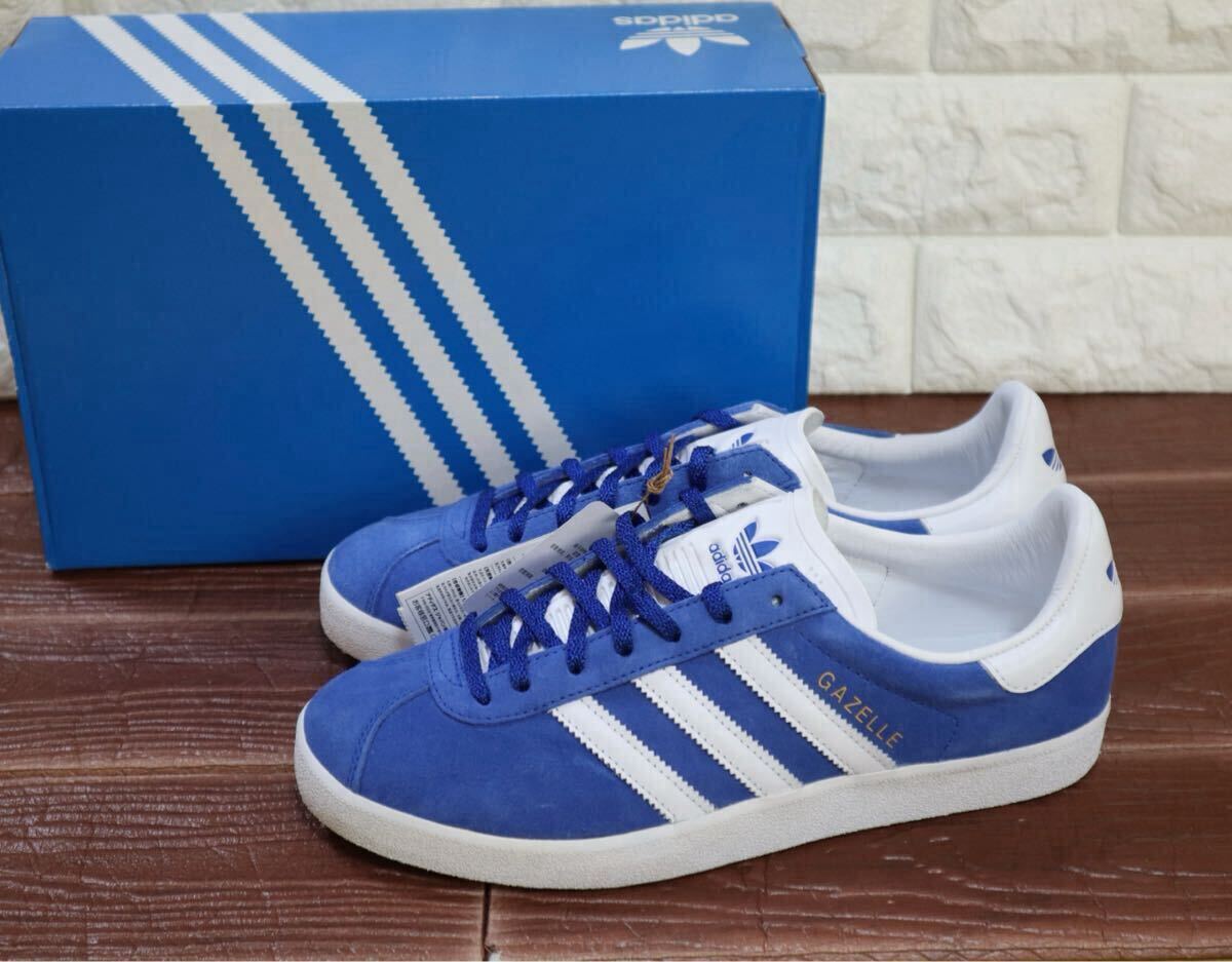 新品 定価17600円 27㎝　adidas originals アディダス オリジナルス　ガゼル 85 GAZELLE 85 ブルー　IG0456
