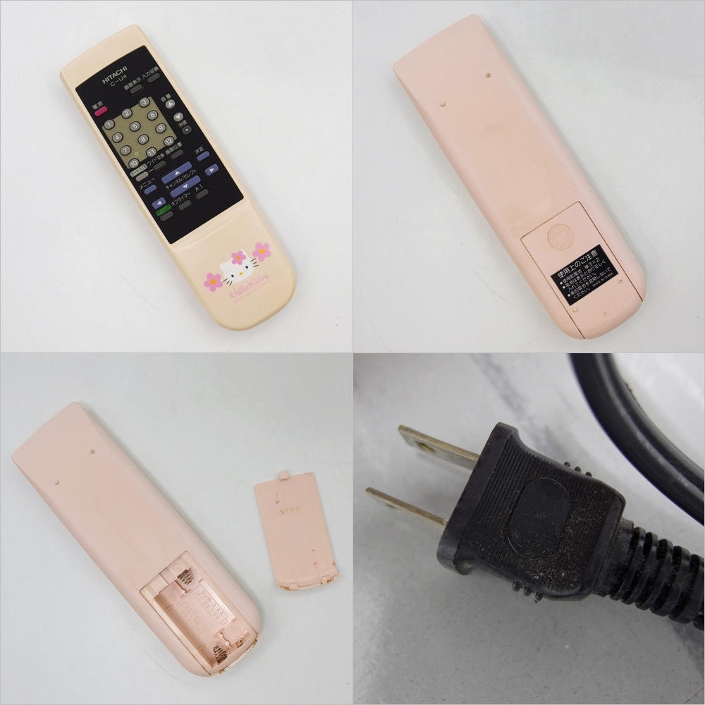 C25-519 Hello Kitty ハローキティ テレビデオ HITACHI 日立 C25-519 Hello Kitty ハローキティ テレビデオ HITACHI 日立