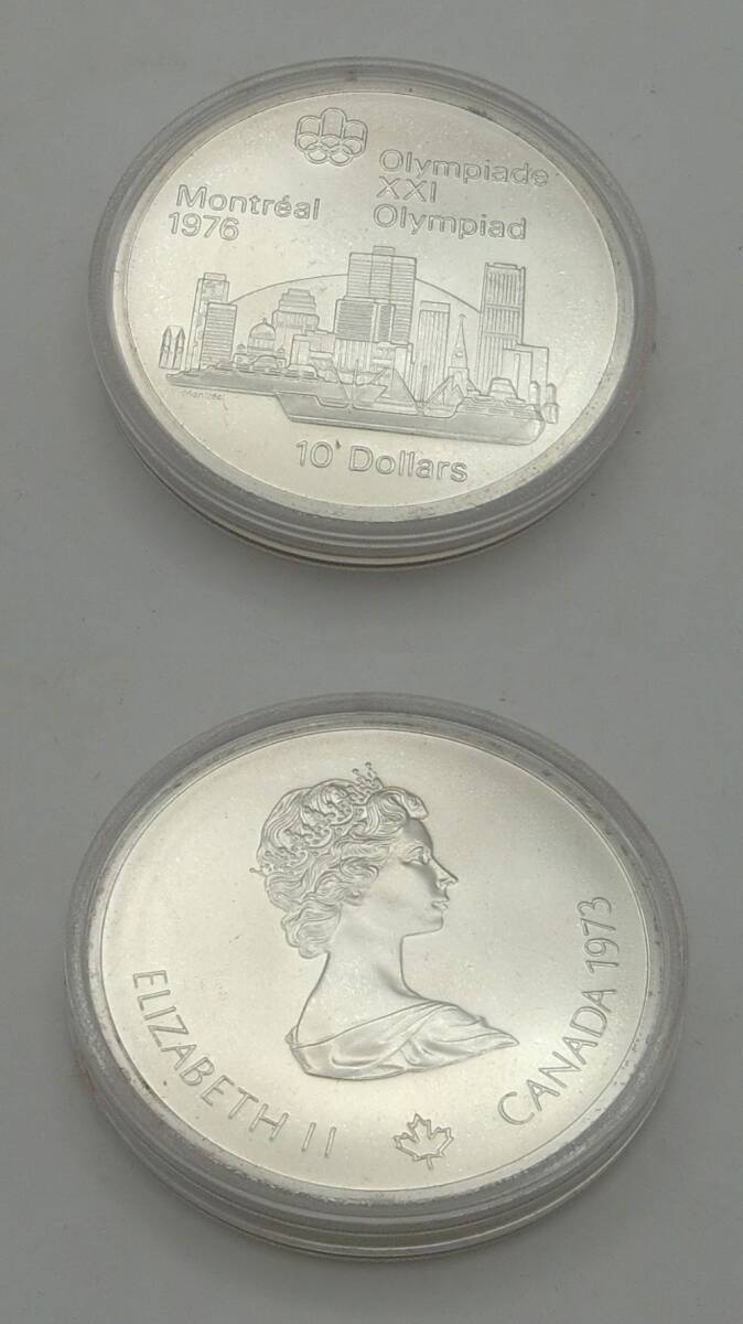 ◇1976年 カナダモントリオールオリンピック記念硬貨4枚◇md1006 ◇1976年 カナダモントリオールオリンピック記念硬貨4枚◇md1006