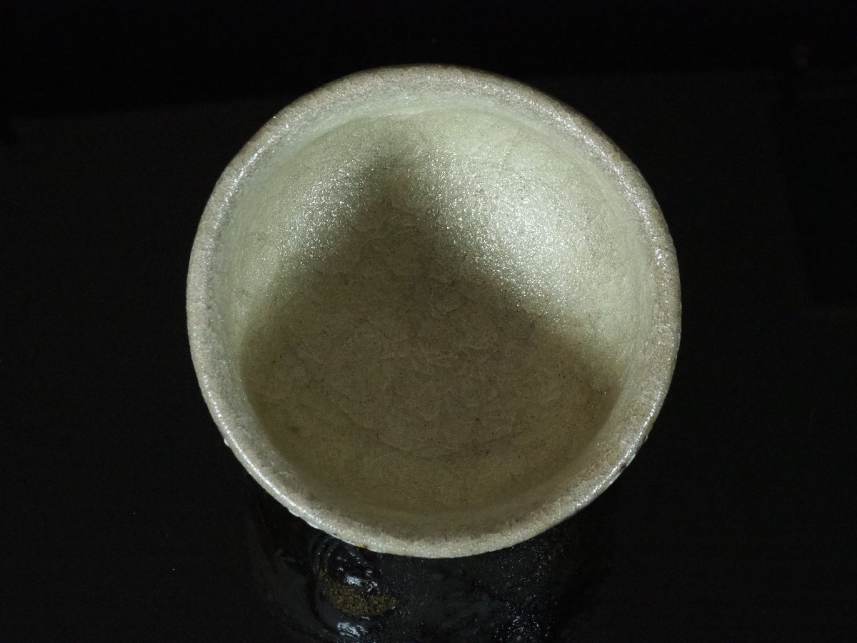 GK】鈴木爽司 秀逸作 色絵金銀彩白梅に鴛鴦之図茶碗 茶道具 共箱 GK】鈴木爽司 秀逸作 色絵金銀彩白梅に鴛鴦之図茶碗 茶道具 共箱