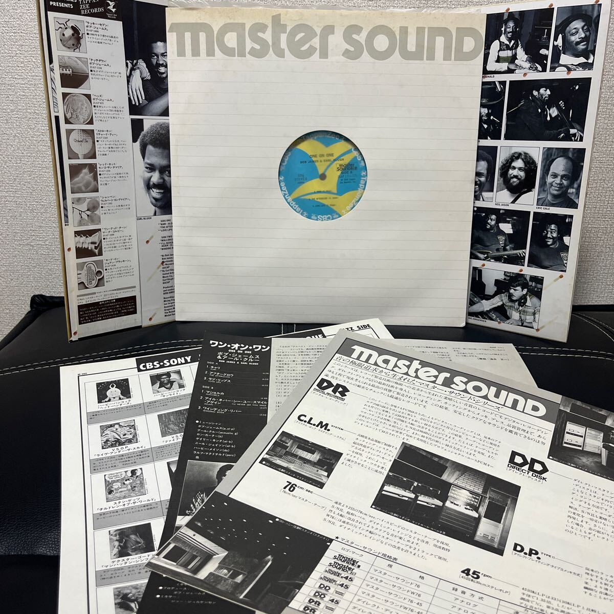 master sound bob james & earl klugh / one on one cr1061b332503 ボブ ジェームス アール クルー